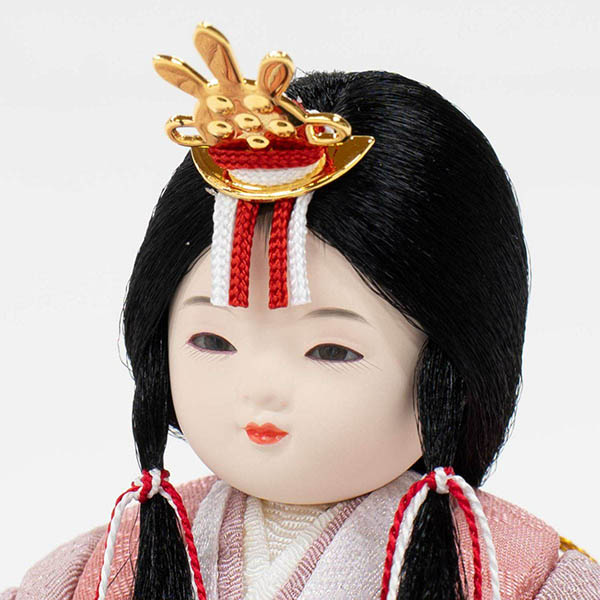 雛人形 吉徳 一秀作 木目込親王飾り 花ひいな 詳細画像 吉徳 雛人形 一秀作 木目込親王飾り 花ひいな 詳細画像