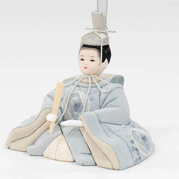 雛人形 吉徳 一秀作 木目込親王飾り 花ひいな 詳細画像 吉徳 雛人形 一秀作 木目込親王飾り 花ひいな 詳細画像
