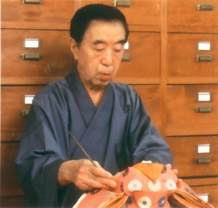 現代の名工 平安桂甫作 衣裳着 七段飾り 十五人揃 正絹龍村裂 五番親王 八寸揃 久月監製