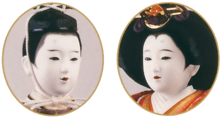 一翔作<br> 衣裳着 親王飾り 金彩螺鈿刺繍 九番親王 久月監製