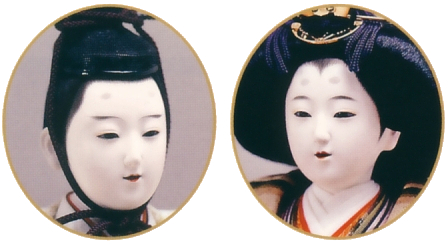 現代の名工 平安桂甫作<br>衣裳着 親王飾り 正絹龍村織 八番親王 久月監製