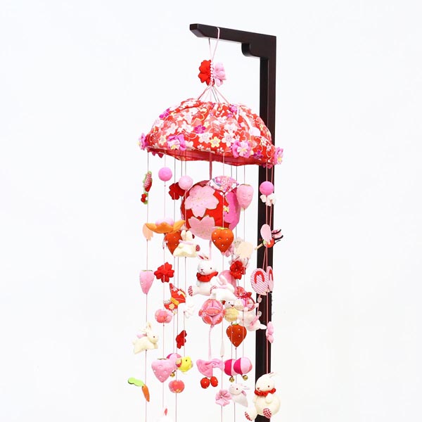 桜うさぎ （大） スタンド付き オルゴール付き