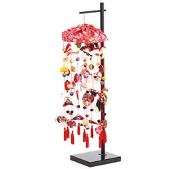 つるし飾り 10連 スタンド付き