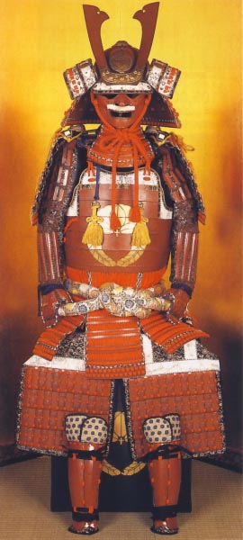 赤糸縅赤鎧具足（等身大）