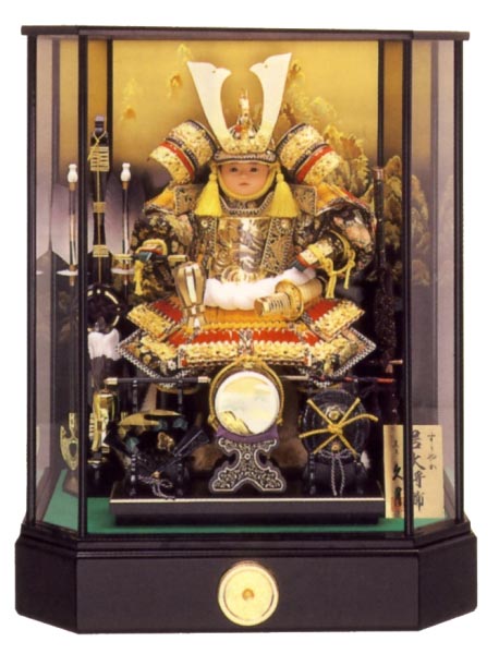 久月　8号彫金　対象取付ケース入