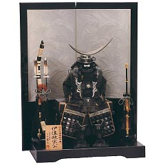 五月人形: 10号　青嵐　オルゴール　黒色付