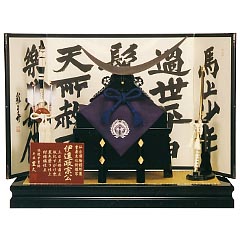 五月人形: 16号　伊達ブロンズ　オルゴール　黒色付