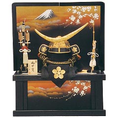 五月人形: 25号　収納着用金龍