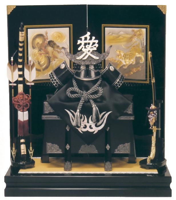 25号 着用直江兼続 オルゴール 黒色付