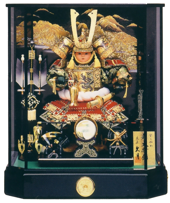 久月 9号大将 取付ケース飾り