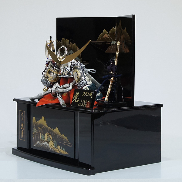 五月人形 上原玉鳳作 収納箱飾り 【75011】 兜飾り 収納飾り 五月人形 上原玉鳳作 収納箱飾り 【75011】