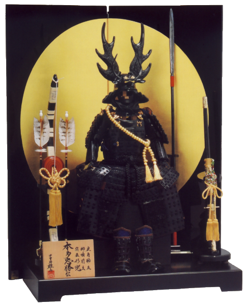 豪華】武者大将 12号 金箔 24kGP 五月人形 雛祭り セット 五月人形