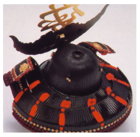 雄山　三分の一直江兼続　金沢箔屏風　オルゴール黒色付　【502692】
