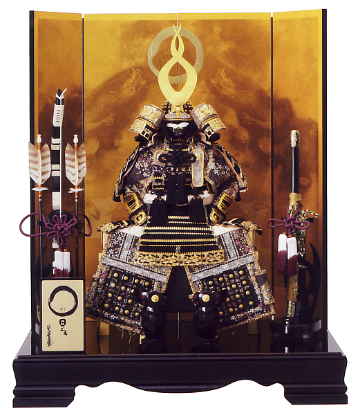 山本寛斎プロデュース　鎧平飾り　「昇龍（ショウリュウ）」　10号　【62YK505】