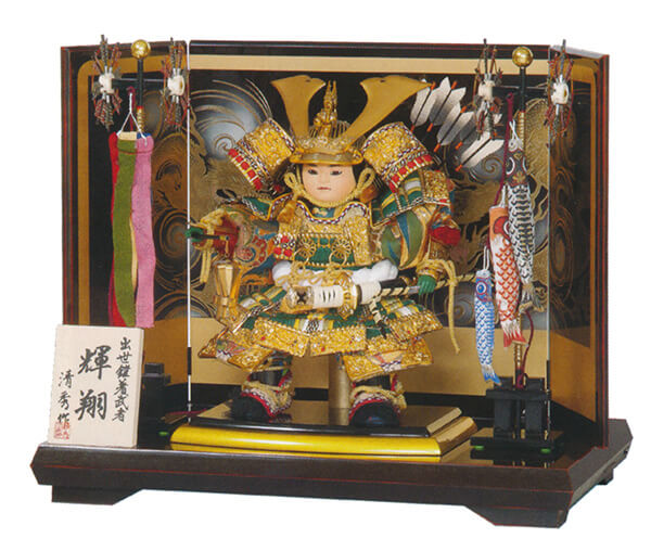 五月人形 平安清秀 翔 御着用兜 五月人形 | 雛人形、五月