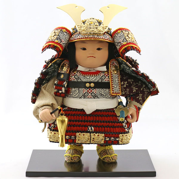 五月人形 幸一光 駿 (しゅん) 鎧着 正絹 茜糸威 西陣金襴衝立 鯉幟 平飾り 詳細画像 幸一光 五月人形 駿 (しゅん) 鎧着 正絹 茜糸威 西陣金襴衝立 鯉幟 平飾り 詳細画像