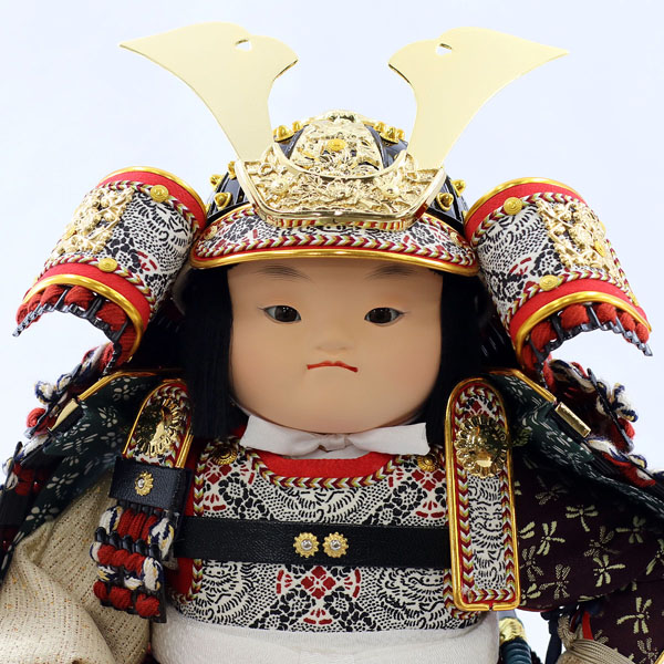 五月人形 幸一光 駿 (しゅん) 鎧着 正絹 茜糸威 西陣金襴衝立 鯉幟 平飾り 詳細画像 幸一光 五月人形 駿 (しゅん) 鎧着 正絹 茜糸威 西陣金襴衝立 鯉幟 平飾り 詳細画像