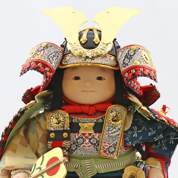 五月人形 幸一光 新 (あらた) 鎧着 江戸唐紙屏風 鯉幟 平飾り 詳細画像 幸一光 五月人形 新 (あらた) 鎧着 江戸唐紙屏風 鯉幟 平飾り 詳細画像