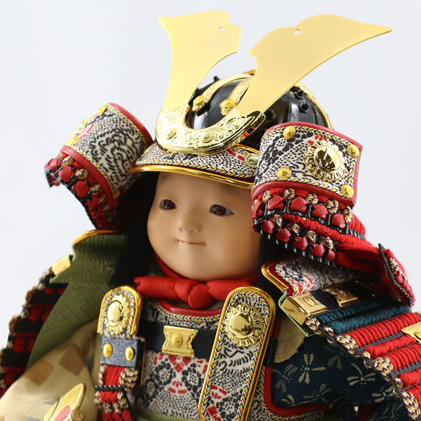 五月人形 幸一光 新 (あらた) 鎧着 江戸唐紙屏風 鯉幟 平飾り 詳細画像 幸一光 五月人形 新 (あらた) 鎧着 江戸唐紙屏風 鯉幟 平飾り 詳細画像