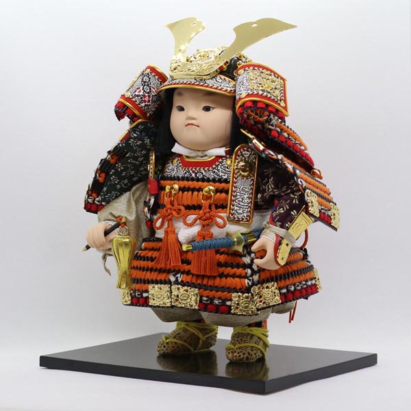 五月人形 幸一光 駿 (しゅん) 鎧着 黒小札 緋縅 西陣金襴衝立 鯉幟 平飾り 詳細画像 幸一光 五月人形 駿 (しゅん) 鎧着 黒小札 緋縅 西陣金襴衝立 鯉幟 平飾り 詳細画像