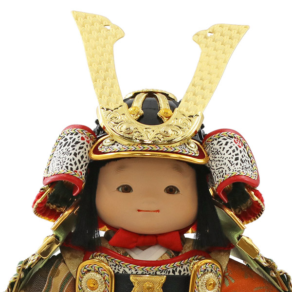 五月人形 幸一光 慧(けい) 金小札緑威 弓太刀 丸型円形 市松柄三日月飾り台 詳細画像 幸一光 五月人形 慧(けい) 金小札緑威 弓太刀 丸型円形 市松柄三日月飾り台 詳細画像