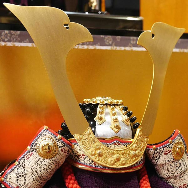 五月人形兜飾り一式吉徳鑚穂端午の節句こどもの日