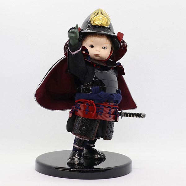 五月人形 壹三 壹三作 もののふ童シリーズ 一番星 織田 壱三(いちぞう) 金屏風 ハードメイプル突板 円形台飾り 詳細画像 壹三 五月人形 壹三作 もののふ童シリーズ 一番星 織田 壱三(いちぞう) 金屏風 ハードメイプル突板 円形台飾り 詳細画像