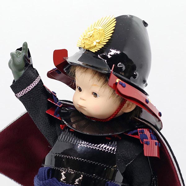 五月人形 壹三 壹三作 もののふ童シリーズ 一番星 織田 壱三(いちぞう) 金屏風 ハードメイプル突板 円形台飾り 詳細画像 壹三 五月人形 壹三作 もののふ童シリーズ 一番星 織田 壱三(いちぞう) 金屏風 ハードメイプル突板 円形台飾り 詳細画像