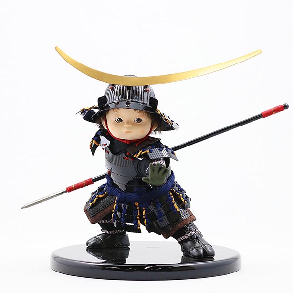 壹三作 もののふ童シリーズ 政宗参上 壱三（いちぞう） 人形単品