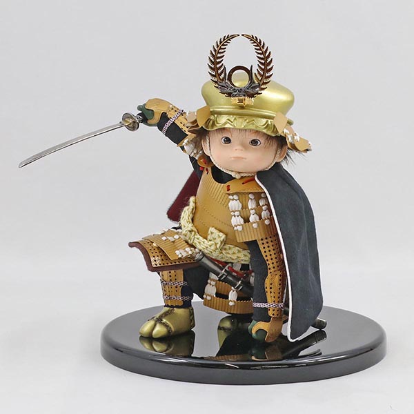 五月人形 壹三 壹三作 もののふ童シリーズ 英雄見参徳川家康 壱三(いちぞう) 黒塗ケース飾り 詳細画像 壹三 五月人形 壹三作 もののふ童シリーズ 英雄見参徳川家康 壱三(いちぞう) 黒塗ケース飾り 詳細画像