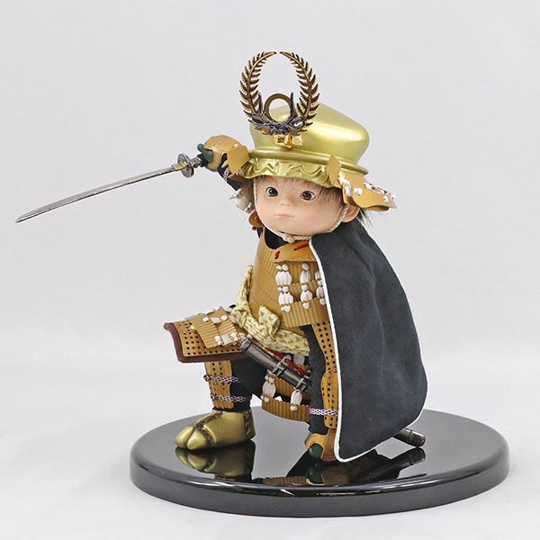 五月人形 壹三 壹三作 もののふ童シリーズ 英雄見参徳川家康 壱三(いちぞう) 黒塗ケース飾り 詳細画像 壹三 五月人形 壹三作 もののふ童シリーズ 英雄見参徳川家康 壱三(いちぞう) 黒塗ケース飾り 詳細画像