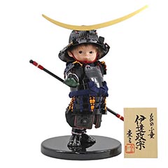 壹三作 もののふ童シリーズ 剣舞 伊達政宗 壱三（いちぞう） 人形単品