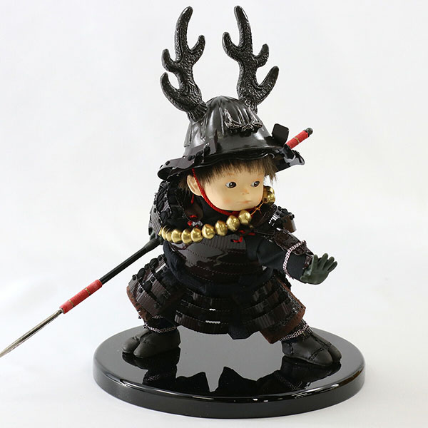 壹三　 五月人形　壹三作 もののふ童シリーズ 忠勝参上 壱三（いちぞう） 人形単品　詳細画像