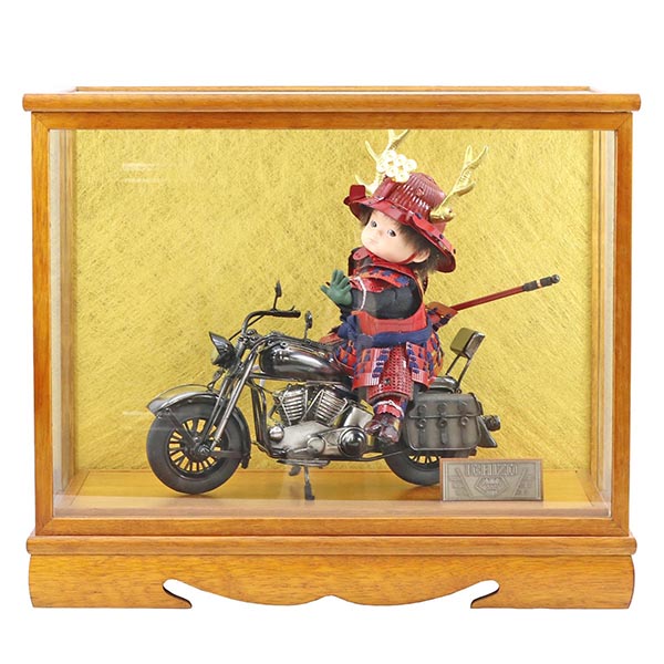 壹三作 もののふ童シリーズ わんぱくライダーミニョン クラシック 幸村参上 バイク 壱三（いちぞう）