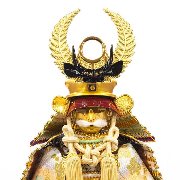 吉徳　 五月人形　大越保広作 歯朶具足 鎧飾り 大御所飾り　詳細画像