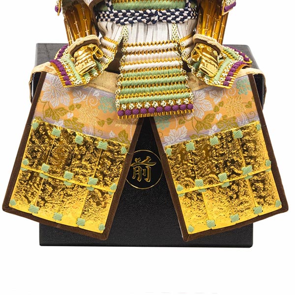 吉徳　 五月人形　大越保広作 歯朶具足 鎧飾り 大御所飾り　詳細画像
