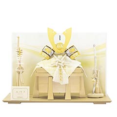 五月人形: 春の小川 春陽 兜飾り