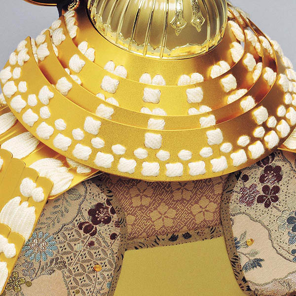 平安豊久　 五月人形　平安豊久作 黄金徳川 鎧飾り　詳細画像