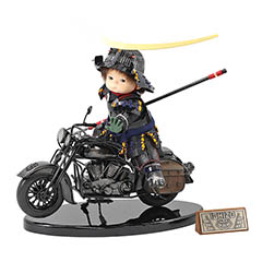 壹三作 わんぱくライダーミニョン クラシック 政宗参上 バイク 壱三(いちぞう) 人形単品
