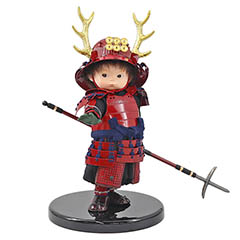 壹三作 もののふ童シリーズ 剣舞 真田幸村 壱三(いちぞう) 人形単品