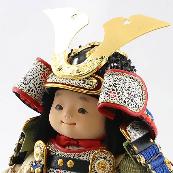 五月人形 幸一光 星丸(ほしまる) 黒小札青糸威 鯉幟 二引き柄 白木 木目 アクリルケース飾り 詳細画像 幸一光 五月人形 星丸(ほしまる) 黒小札青糸威 鯉幟 二引き柄 白木 木目 アクリルケース飾り 詳細画像