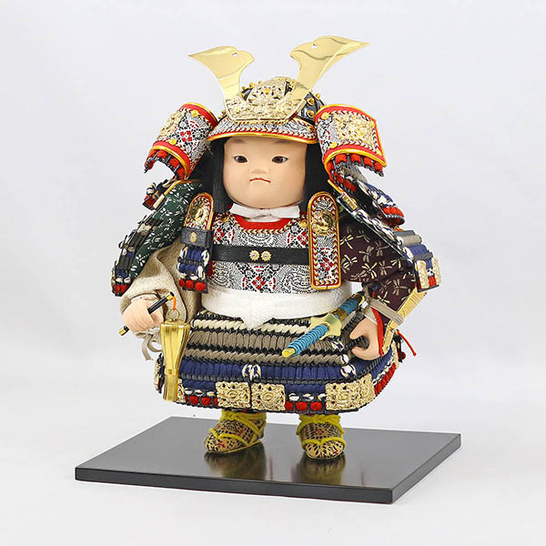 五月人形 幸一光 駿(しゅん) 紺段威 二引き柄 白木 木目 アクリルケース飾り 詳細画像 幸一光 五月人形 駿(しゅん) 紺段威 二引き柄 白木 木目 アクリルケース飾り 詳細画像