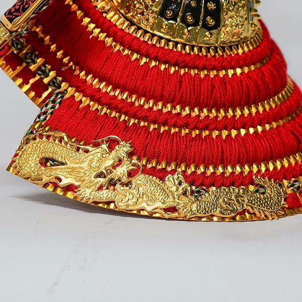 吉徳　 五月人形　飛龍之兜 収納飾り　詳細画像