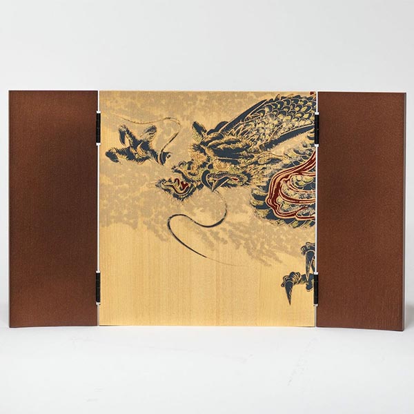 吉徳　 五月人形　飛龍之兜 収納飾り　詳細画像