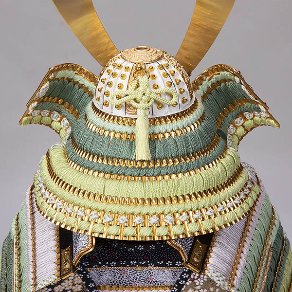 平安豊久　 五月人形　新青葉 鎧飾り 高床台　詳細画像