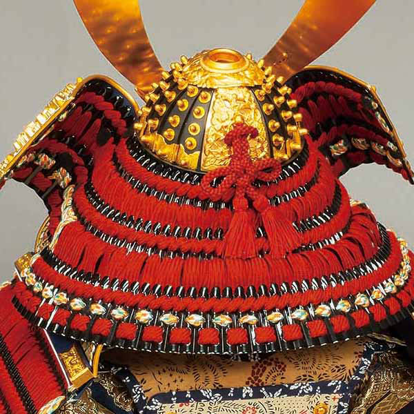 五月人形 平安豊久 雄山作 雅 正絹赤糸縅 本装四曲金屏風 高床台 鎧飾り 詳細画像 平安豊久 五月人形 雄山作 雅 正絹赤糸縅 本装四曲金屏風 高床台 鎧飾り 詳細画像