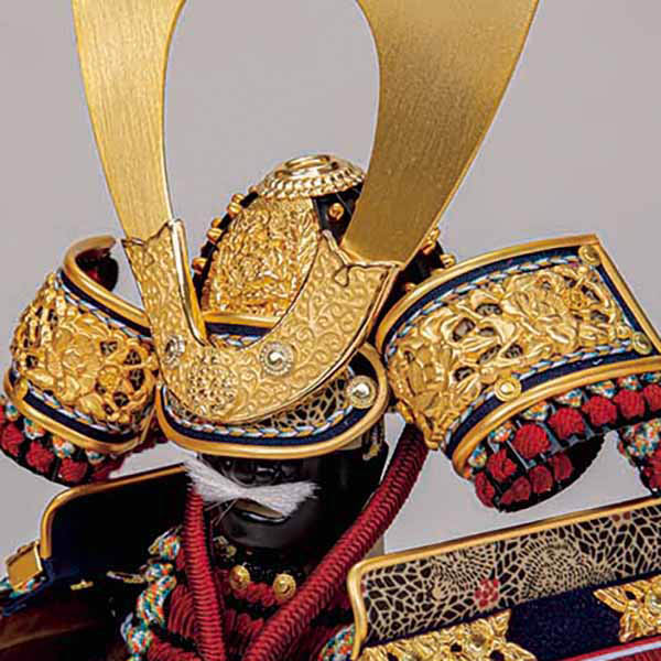 五月人形 平安豊久 雄山作 聖 極細小札 正絹赤糸縅 鎧飾り 詳細画像 平安豊久 五月人形 雄山作 聖 極細小札 正絹赤糸縅 鎧飾り 詳細画像