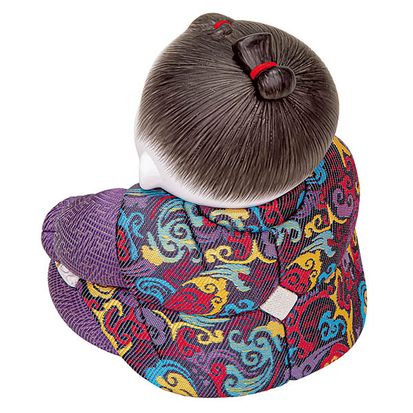 平安豊久　 五月人形　石川佳正作 おさな大将 木目込み 子供大将飾り　詳細画像