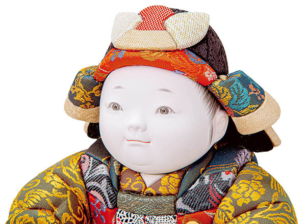 平安豊久　 五月人形　石川佳正作 幼武者大将 木目込み飾り 子供大将　詳細画像