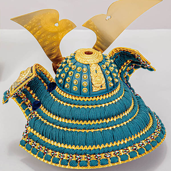 平安豊久　 五月人形　平安豊久作 圭太 兜 平飾り　詳細画像